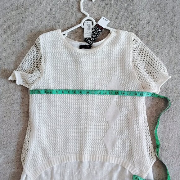 Evidence white mesh top/tunic - Picture 10 of 12